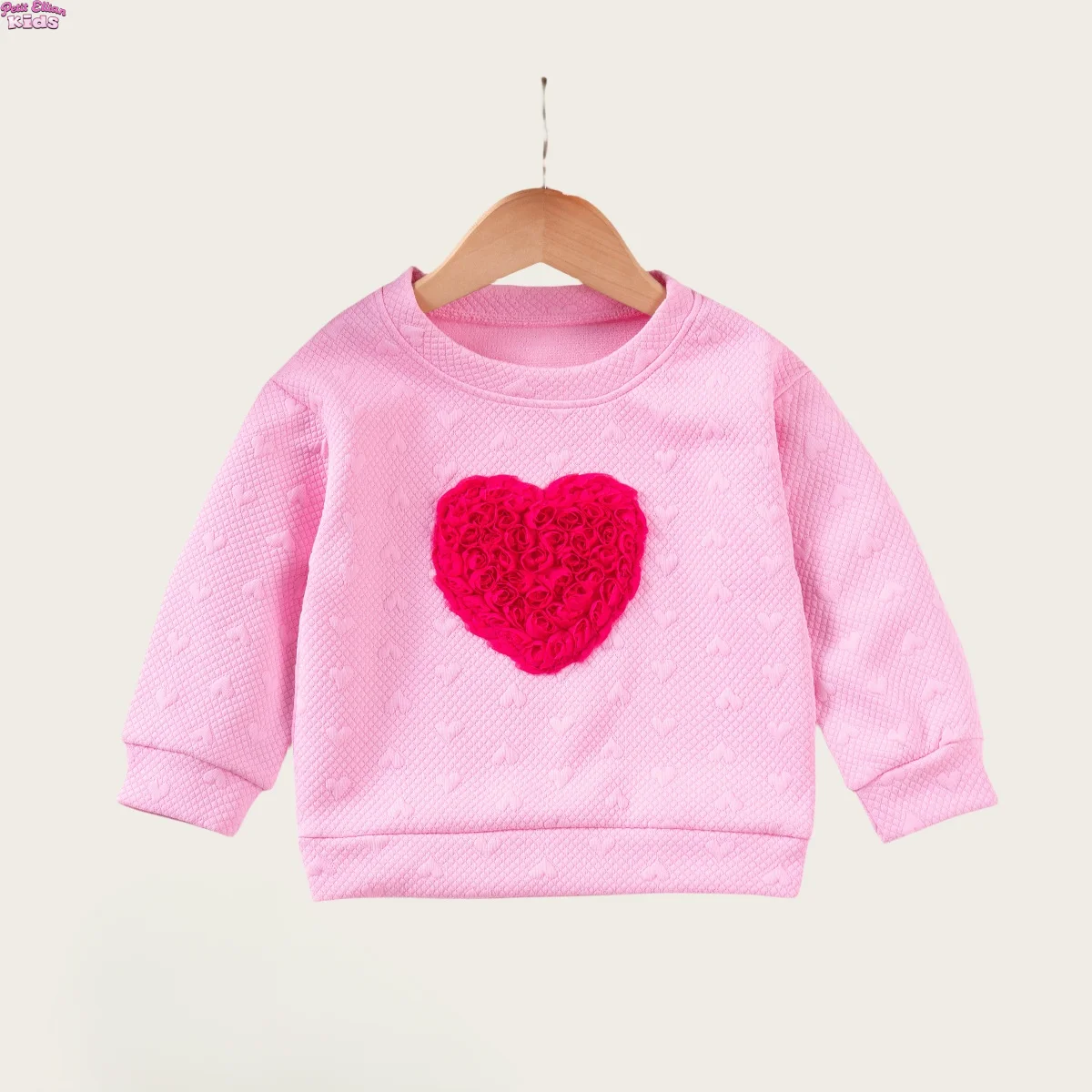 New Arrival Toddler Girl Long Sleeve Sweatshirt Autumn Winter Warm Round Neck Top with Heart Rose Print 1-7Y Kids Girls HoodiesY
New Arrival Toddler Girl Long Sleeve Sweatshirt Autumn Winter Warm Round Neck Top with Heart Rose Print 1-7Y Kids Girls HoodiesY