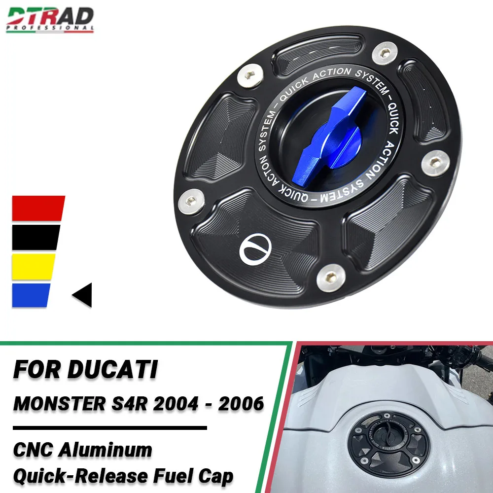 Motorcycle CNC Fuel Tank Cap For DUCATI MONSTER S4R 2004 - 2006 MONSTERS4R Accessories Quick Release Gas Fuel Tank Cover Cap
Motorcycle CNC Fuel Tank Cap For DUCATI MONSTER S4R 2004 - 2006 MONSTERS4R Accessories Quick Release Gas Fuel Tank Cover Cap