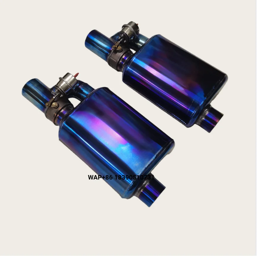 Car Valved Muffler Valvetronic Muffler Universal 2.5/3 Inch Stainless Steel Vacuum ValveTitanium Alloy Muffler
Car Valved Muffler Valvetronic Muffler Universal 2.5/3 Inch Stainless Steel Vacuum ValveTitanium Alloy Muffler