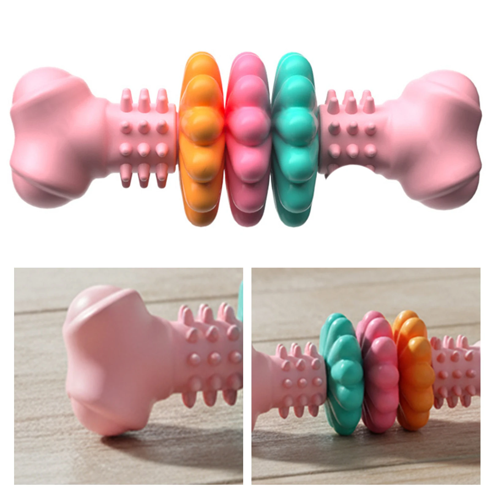 Игрушка для прорезывания зубов для щенков, жевательная игрушка для собак, игрушка для збагащения щенка для маленьких собак, щенков
Игрушка для прорезывания зубов для щенков, жевательная игрушка для собак, игрушка для збагащения щенка для маленьких собак, щенков