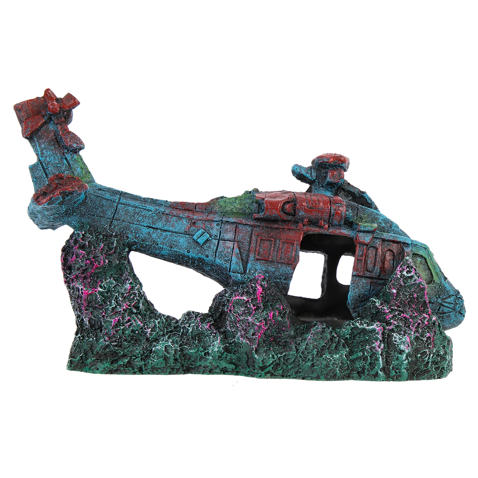 Resin Fighter Wreckage Statue Decor Environmental Friendly Durable Suitable All Aquariums Fresh Water Salt Tanks Lifelike Shape
Resin Fighter Wreckage Statue Decor Environmental Friendly Durable Suitable All Aquariums Fresh Water Salt Tanks Lifelike Shape