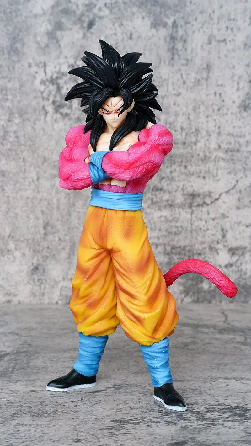Фигурка Гоку Супер Сайян 4 (SSJ4/SSJ5) из Dragon Ball, 30 см, с 4 сменными головами, коллекционная модель из ПВХ, декоративная игрушка
Фигурка Гоку Супер Сайян 4 (SSJ4/SSJ5) из Dragon Ball, 30 см, с 4 сменными головами, коллекционная модель из ПВХ, декоративная игрушка
