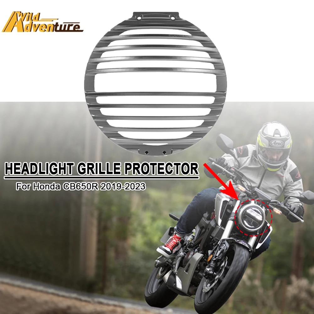 For Honda CB650R 2019 2020 2021 2022 2023 Motorcycle Headlight Head Light Guard Protector Cover Protection Grill Accessories
For Honda CB650R 2019 2020 2021 2022 2023 Motorcycle Headlight Head Light Guard Protector Cover Protection Grill Accessories