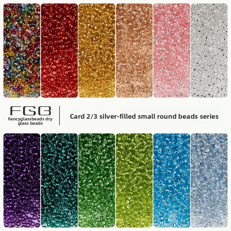 FGB Glass Seed Beads 2mm 3mm Multi-Color for DIY Jewelry Craft Beading Supplies Mixed Loose Beads
FGB Glass Seed Beads 2mm 3mm Multi-Color for DIY Jewelry Craft Beading Supplies Mixed Loose Beads