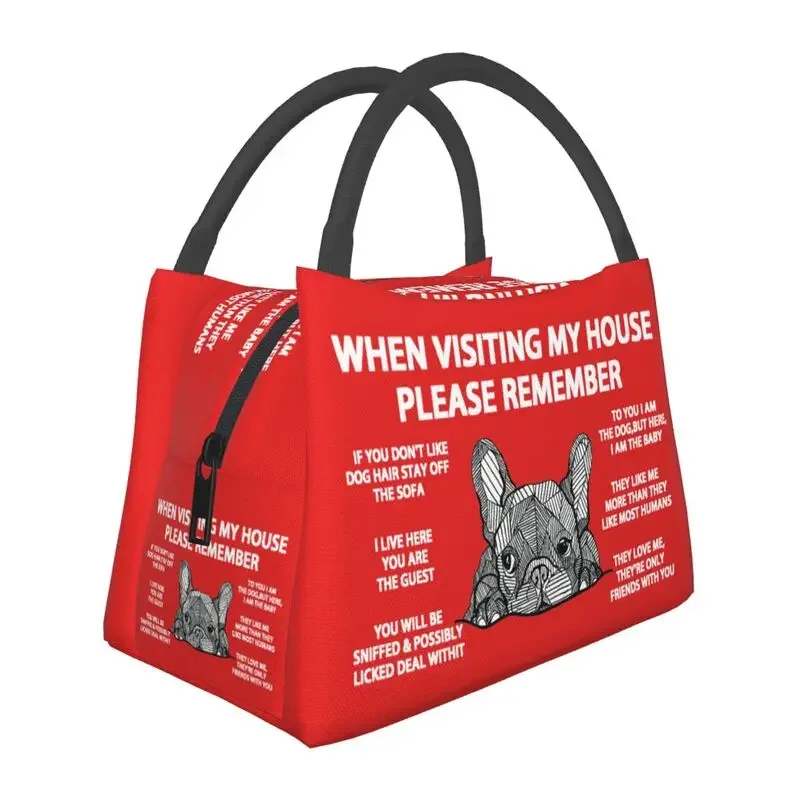 French Bulldog Insulated Lunch Bag for Camping Travel Frenchie Dog Leakproof Thermal Cooler Lunch Box Women
French Bulldog Insulated Lunch Bag for Camping Travel Frenchie Dog Leakproof Thermal Cooler Lunch Box Women