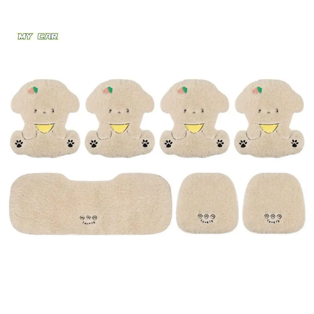 Cartoon Cute Plush Car Seat Cushion Breathable Warm Seat Protector Pad Anti-fouling Soft Car Backrest Car Interior Accessories
Cartoon Cute Plush Car Seat Cushion Breathable Warm Seat Protector Pad Anti-fouling Soft Car Backrest Car Interior Accessories
