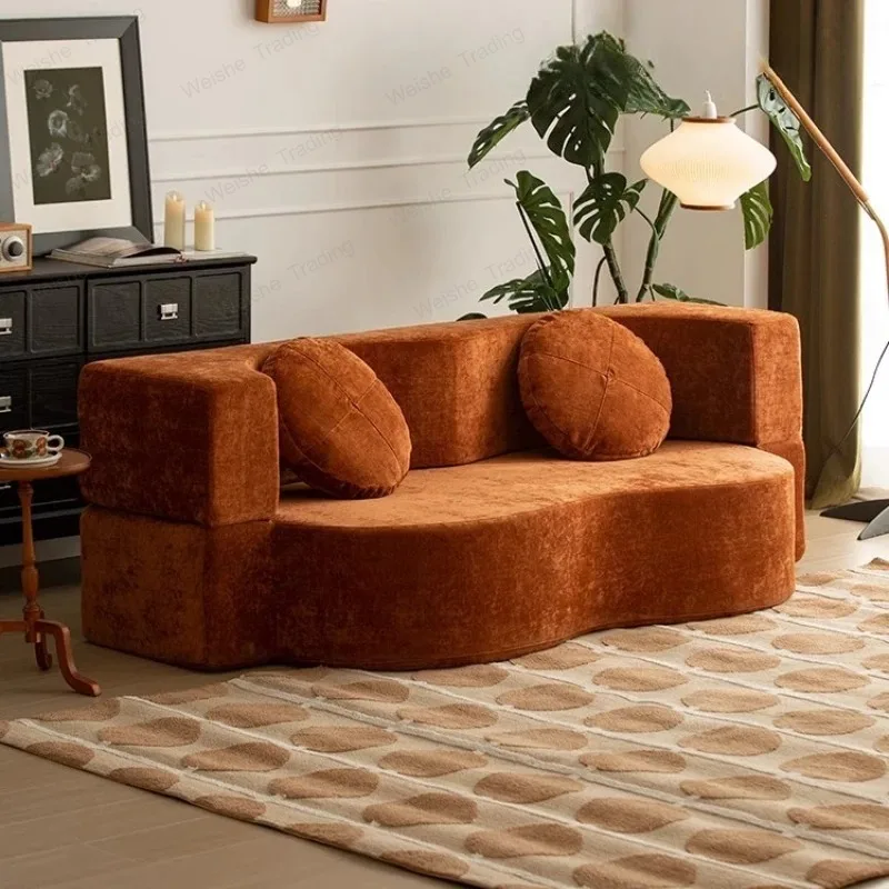 Recliners Velvet Bed Sofa Yellow Floor Foldable Living Room Sofas Compressed Boneless Furniture Home
Recliners Velvet Bed Sofa Yellow Floor Foldable Living Room Sofas Compressed Boneless Furniture Home