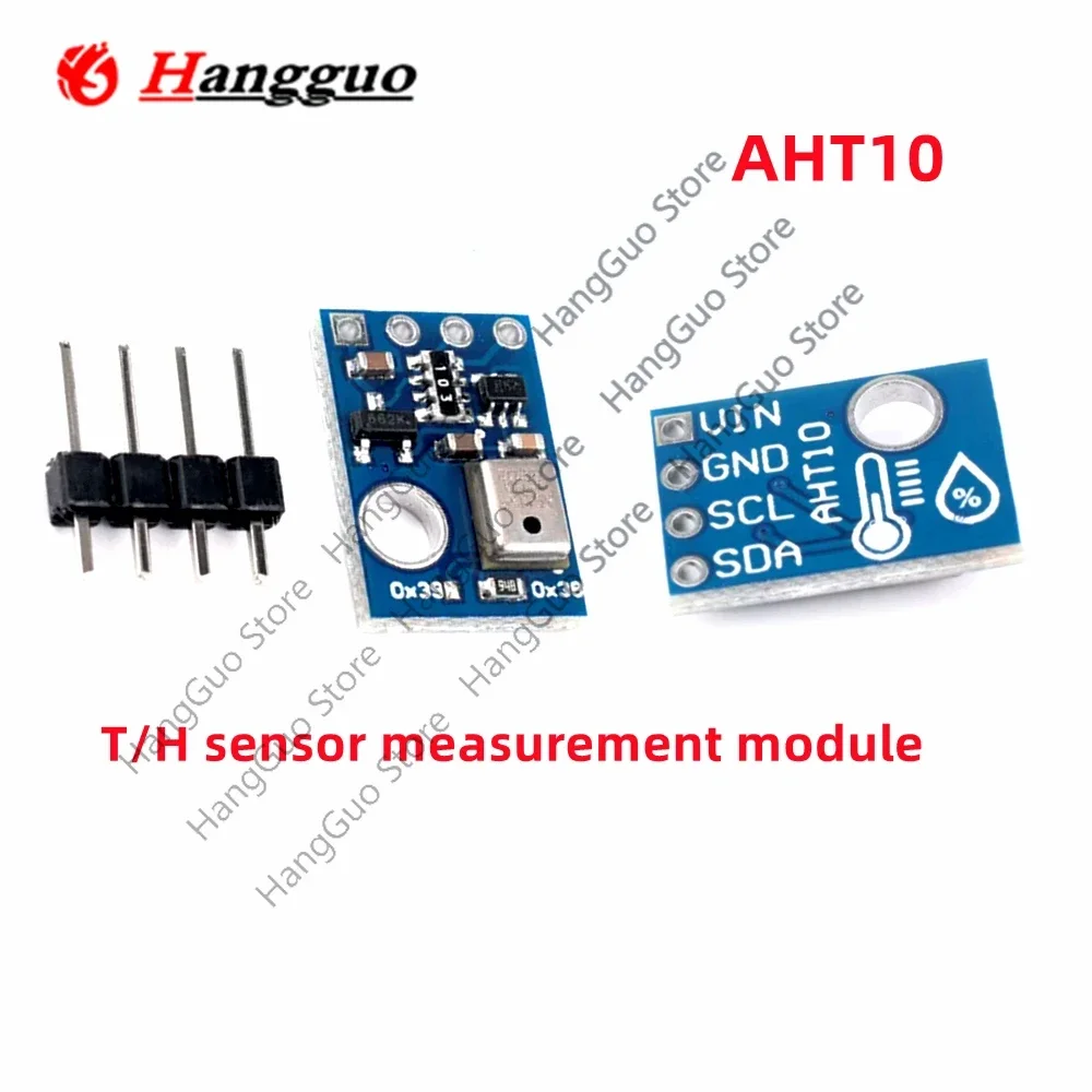 5PCS/Lot AHT10 High Precision Digital Temperature and Humidity Sensor Measurement Module I2C Communication Can Replace SHT20
5PCS/Lot AHT10 High Precision Digital Temperature and Humidity Sensor Measurement Module I2C Communication Can Replace SHT20