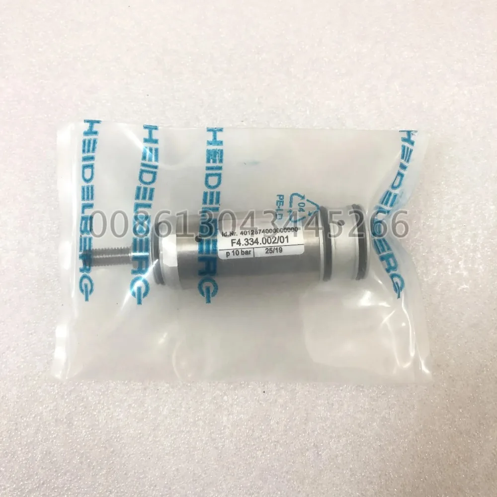 F4.334.002 Pneumatic Cylinder for Heidelberg XL105 XL106 Offset Printing Machine Spare Parts
F4.334.002 Pneumatic Cylinder for Heidelberg XL105 XL106 Offset Printing Machine Spare Parts