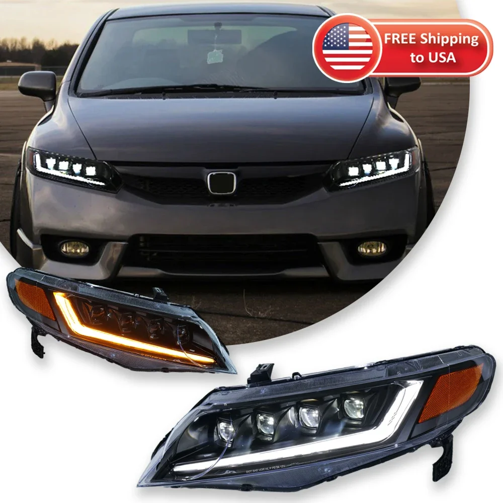 Автомобильные фары TYPY для Honda Civic 8th, 2006-2011, светодиодные фары для проектора, дневные ходовые огни, автомобильные аксессуары
Автомобильные фары TYPY для Honda Civic 8th, 2006-2011, светодиодные фары для проектора, дневные ходовые огни, автомобильные аксессуары