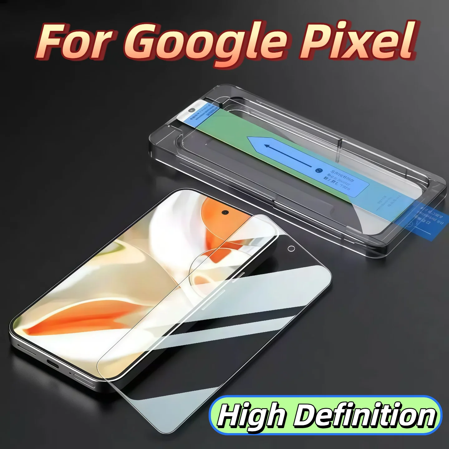 For Google Pixel10A 9XL 9 8a 6a 7 7a 8 8 9a Pro 5G Screen Protector Tempered Glass Protective Easy Install Auto-Dust Removal Kit
For Google Pixel10A 9XL 9 8a 6a 7 7a 8 8 9a Pro 5G Screen Protector Tempered Glass Protective Easy Install Auto-Dust Removal Kit