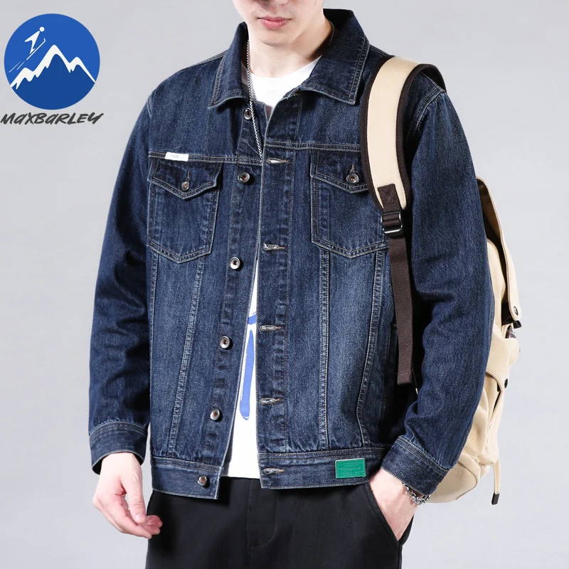 Maxbarley модная джинсовая куртка в стиле ретро для мужчин, осень 2021, высококачественная куртка с воротником с несколькими карманами, джинсовое пальто большого размера в стиле Харадзюку
Maxbarley модная джинсовая куртка в стиле ретро для мужчин, осень 2021, высококачественная куртка с воротником с несколькими карманами, джинсовое пальто большого размера в стиле Харадзюку