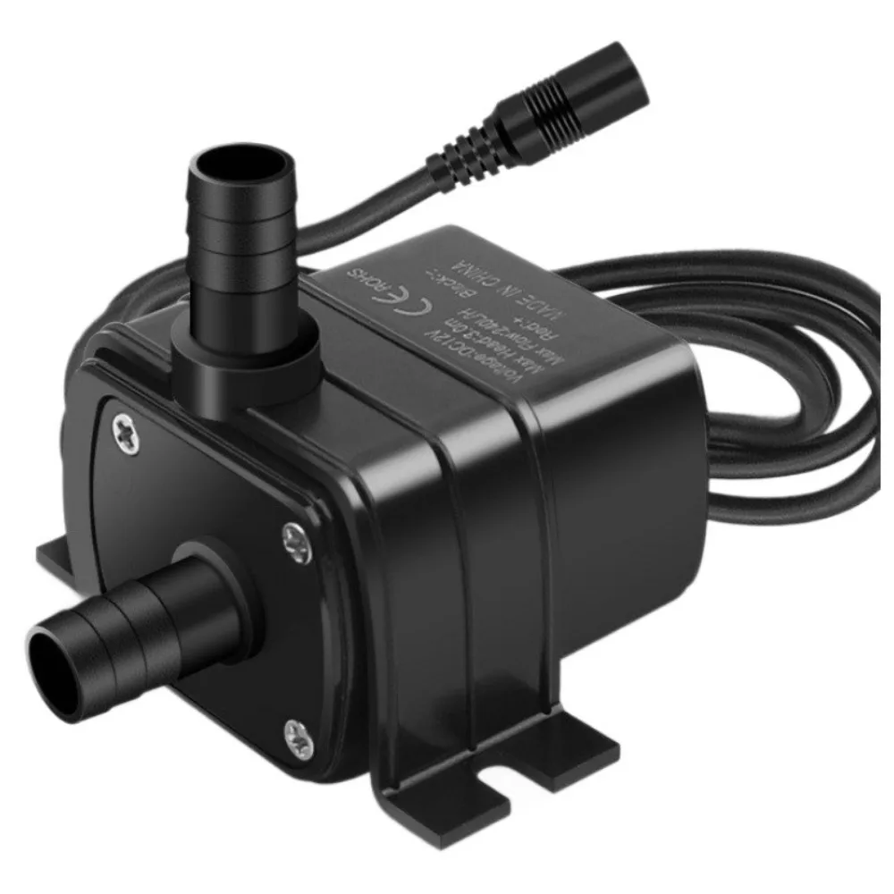 4.8W 240L/H Brushless Micro Water Pump DC12V Efficient Water Transfer Small Household Pump Ultra-quiet Waterproof
4.8W 240L/H Brushless Micro Water Pump DC12V Efficient Water Transfer Small Household Pump Ultra-quiet Waterproof