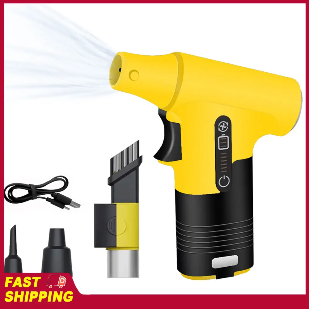 130000RPM Mini Turbo Fan Blowing and Suction Dual-purpose Dust Removal Jet Dry Blower Portable Handheld Comp Electric Air Duster
130000RPM Mini Turbo Fan Blowing and Suction Dual-purpose Dust Removal Jet Dry Blower Portable Handheld Comp Electric Air Duster