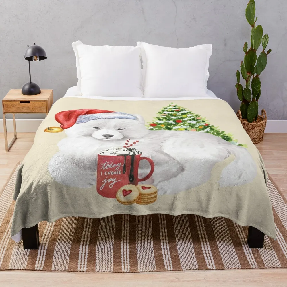 Samoyed Christmas : Samoyed With Christmas Tree And Hot Chocolate Throw Blanket Tourist Blanket blankets and throws
Samoyed Christmas : Samoyed With Christmas Tree And Hot Chocolate Throw Blanket Tourist Blanket blankets and throws