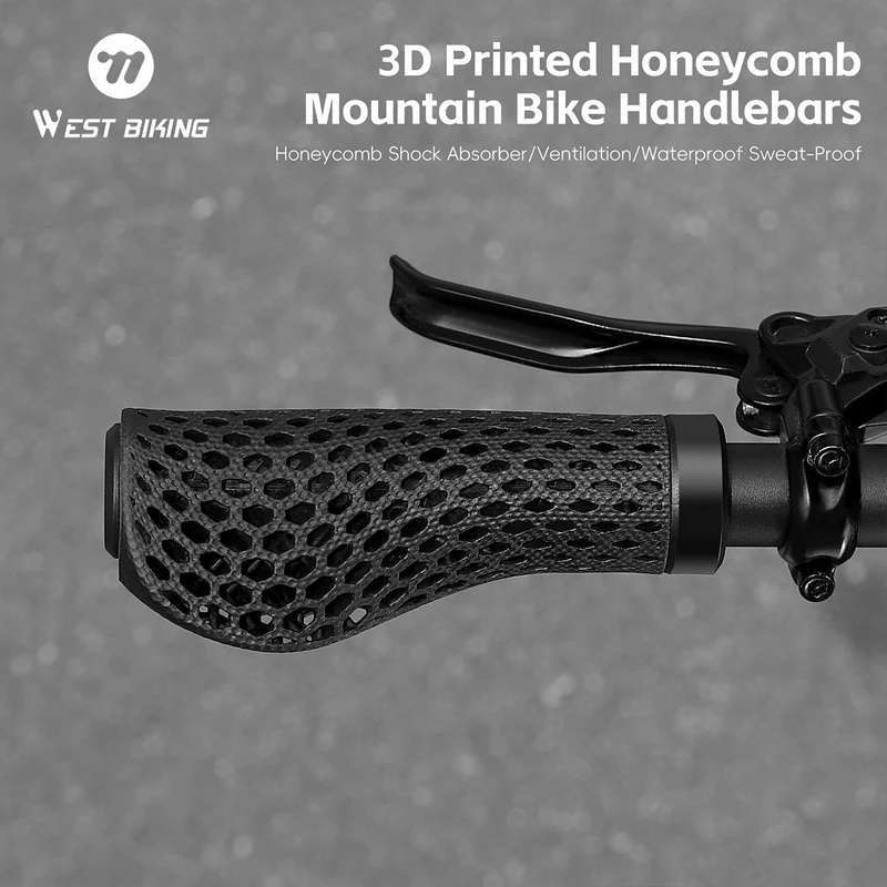 WEST BIKING 3D Printed Bicycle Grips Ergonomic MTB Handle Cuffs Grips Ergonomic Soft Bike Handlebar Grips Bicycle Accessories
WEST BIKING 3D Printed Bicycle Grips Ergonomic MTB Handle Cuffs Grips Ergonomic Soft Bike Handlebar Grips Bicycle Accessories