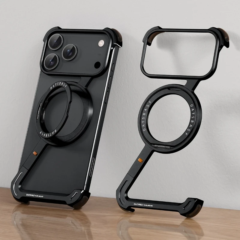 Металлический чехол для телефона Oatsbasf Z-образной формы для iPhone 17 Pro/Pro Max/17 Air с 360° ° Поворотная подставка Magsafe Защитная противоударная
Металлический чехол для телефона Oatsbasf Z-образной формы для iPhone 17 Pro/Pro Max/17 Air с 360° ° Поворотная подставка Magsafe Защитная противоударная