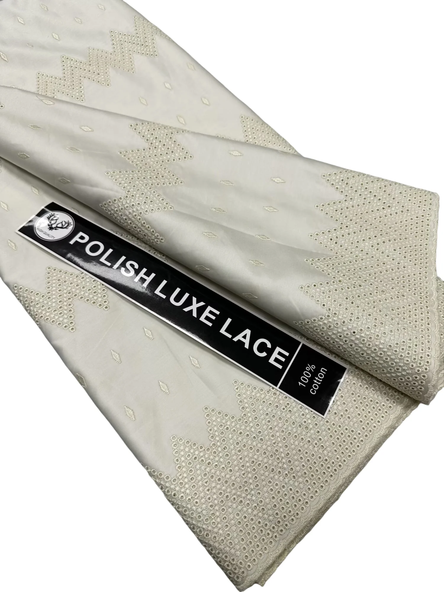 Fashion Premium 100% Cotton Men Tribute Satin Embroidery Polish Lace Fabrics For Garment Dresses 5 Yards Satin Cotton Textile SS
Fashion Premium 100% Cotton Men Tribute Satin Embroidery Polish Lace Fabrics For Garment Dresses 5 Yards Satin Cotton Textile SS