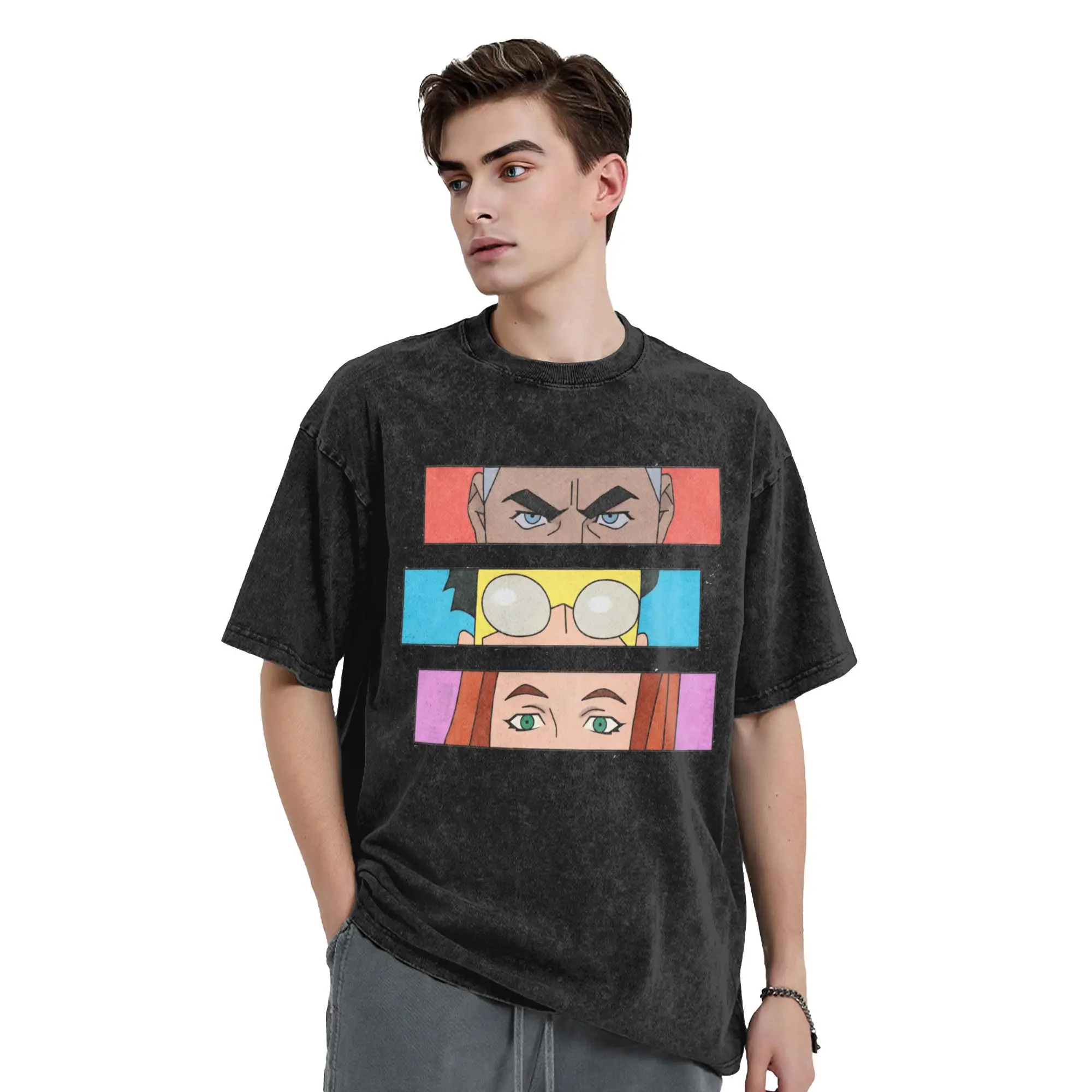 Casual Invincible Hero Manga Mark T-Shirts for Men Round Neck Pure Cotton Washed T Shirt Short Sleeve Tees Printed Tops
Casual Invincible Hero Manga Mark T-Shirts for Men Round Neck Pure Cotton Washed T Shirt Short Sleeve Tees Printed Tops