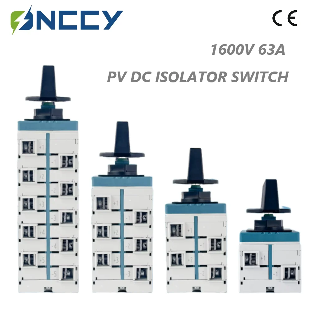 ONCCY 2P 4P DC Isolator Switch,1600V 1000V DC Isolator Switch, Single Hole Mounting, 25A 40A 50A Horizontal contact
ONCCY 2P 4P DC Isolator Switch,1600V 1000V DC Isolator Switch, Single Hole Mounting, 25A 40A 50A Horizontal contact