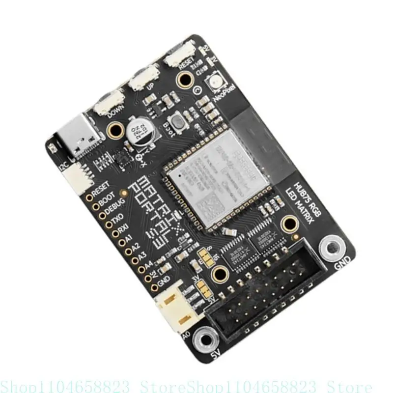 CircuitPythons с поддержкой ESP32S3 Светодиодные матрицы Портали Интернет-дисплей для компьютерных энтузиастов DIY в черном цвете
CircuitPythons с поддержкой ESP32S3 Светодиодные матрицы Портали Интернет-дисплей для компьютерных энтузиастов DIY в черном цвете
