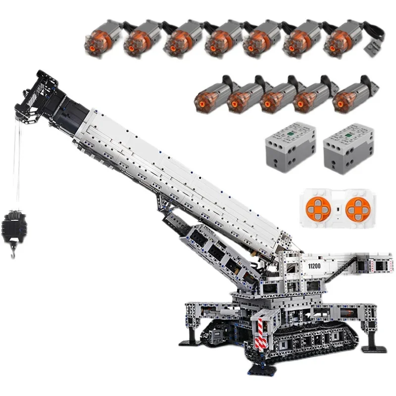 Mold King 17002, гусеничный кран, строительные блоки, модель экскаватора, радиоуправляемый грузовик, игрушки, образовательные блоки для детей
Mold King 17002, гусеничный кран, строительные блоки, модель экскаватора, радиоуправляемый грузовик, игрушки, образовательные блоки для детей