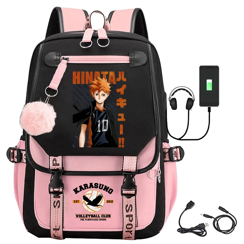 Japan Anime Haikyuu Backpack for Student Girls High Quality School Bags Women Laptop Backpack Teenager Outdoor Travel Bagpacks
Japan Anime Haikyuu Backpack for Student Girls High Quality School Bags Women Laptop Backpack Teenager Outdoor Travel Bagpacks