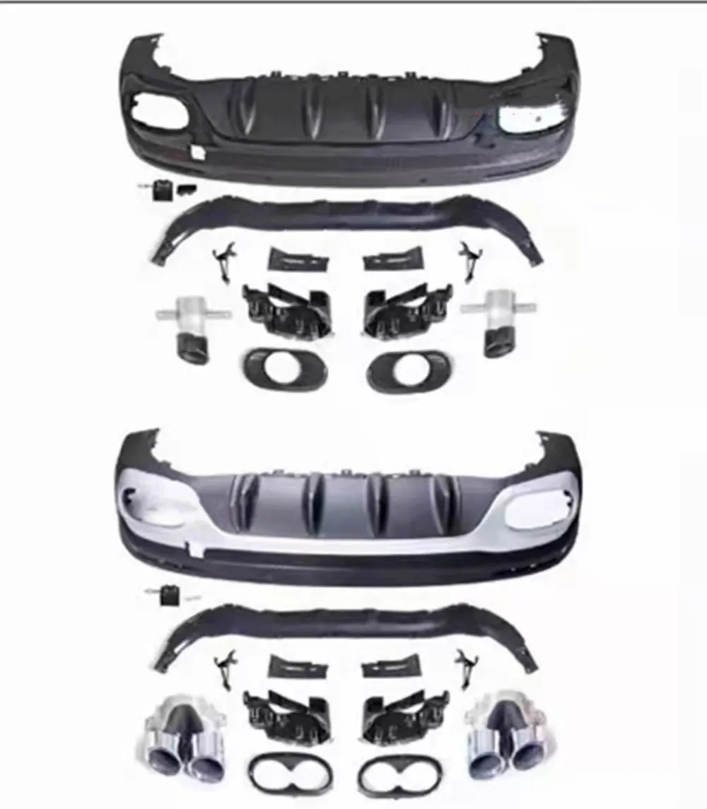 Car Body kit front rear bumper with fog lamp cover frame for Mercedes-Benz GLB upgrade AMG35
Car Body kit front rear bumper with fog lamp cover frame for Mercedes-Benz GLB upgrade AMG35