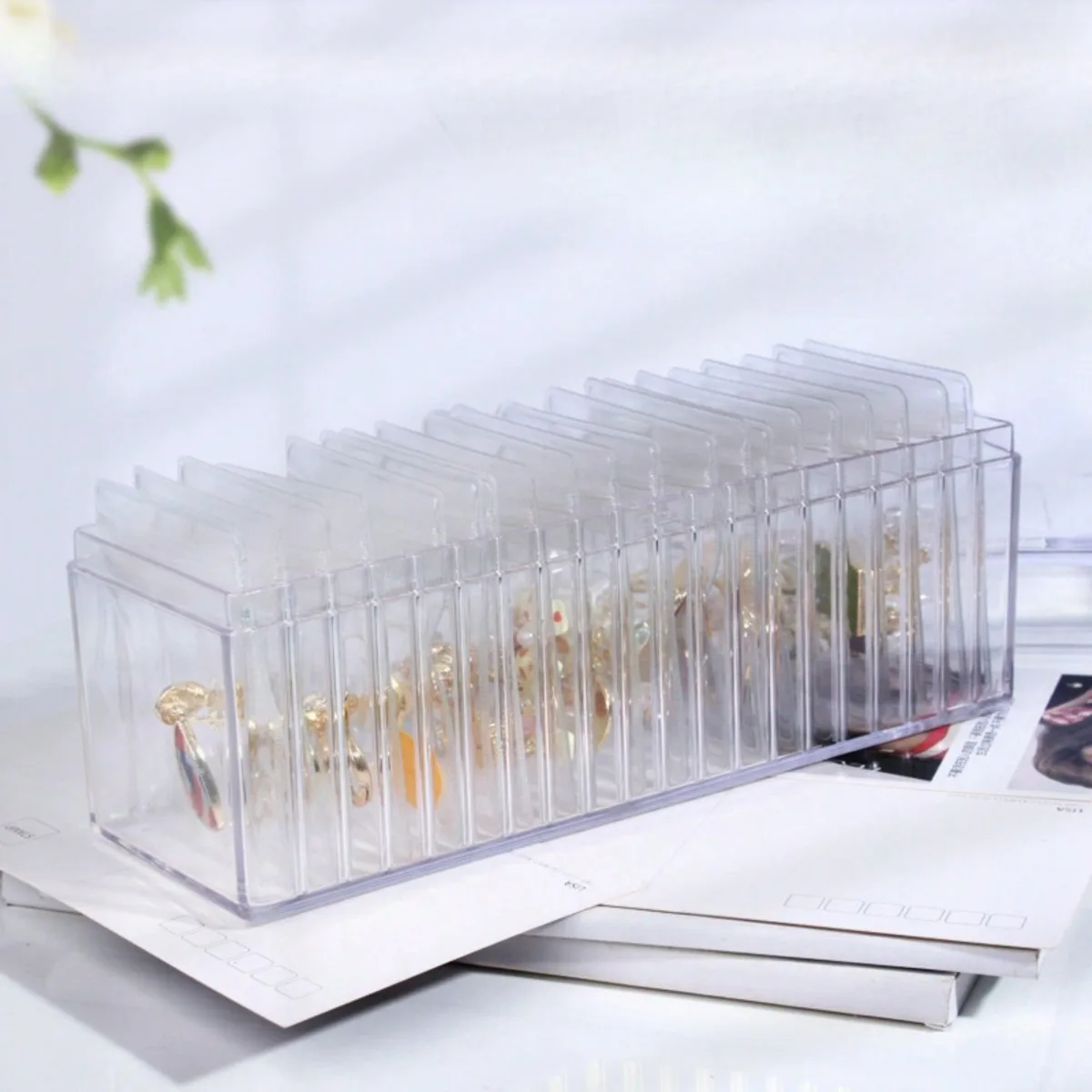 Acrylic Jewelry Box Organizer, Jewelry Organizers and Storage Box with 20 Portable Anti-Rust Jewelry Bags,Travel Jewelry Box for
Acrylic Jewelry Box Organizer, Jewelry Organizers and Storage Box with 20 Portable Anti-Rust Jewelry Bags,Travel Jewelry Box for