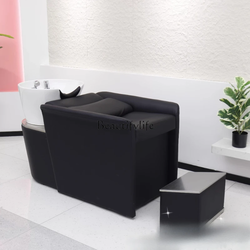 High-end barber shop, special ceramic for shampoo bed, deep basin, special for hair salon.
High-end barber shop, special ceramic for shampoo bed, deep basin, special for hair salon.