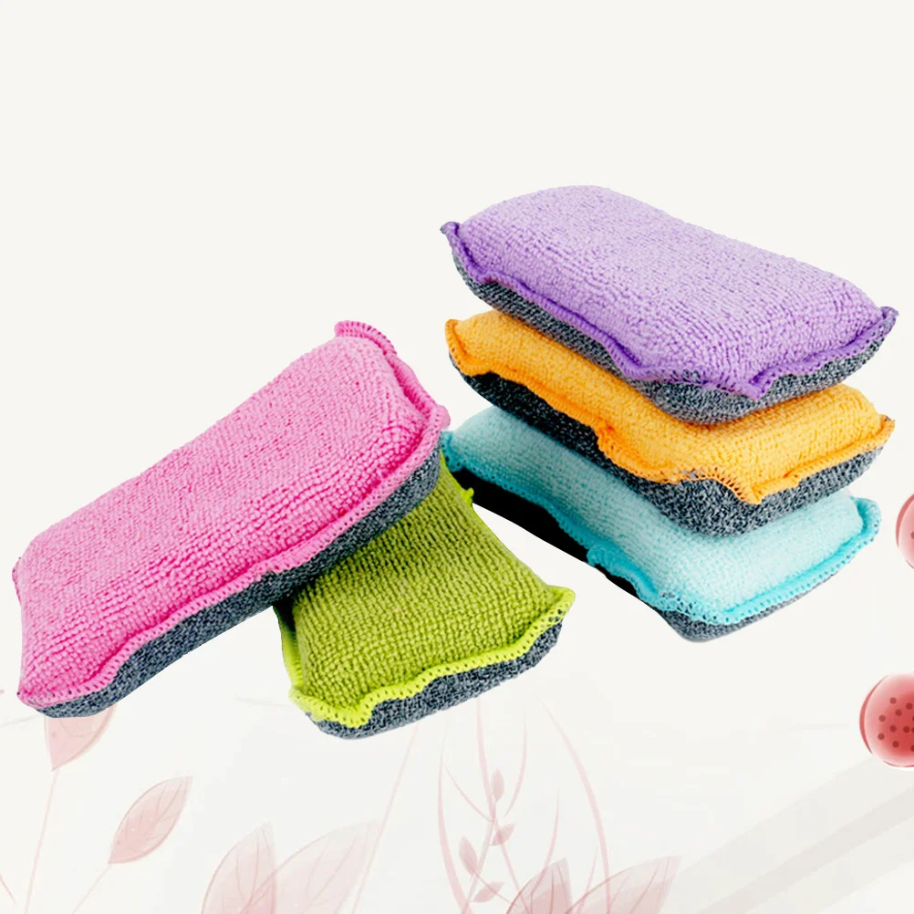 5Pcs Premium Dishwashing Sponge Pads Double Sided Kitchen Scouring Multi Surface Cleaning Generate Rich Bubbles
5Pcs Premium Dishwashing Sponge Pads Double Sided Kitchen Scouring Multi Surface Cleaning Generate Rich Bubbles
