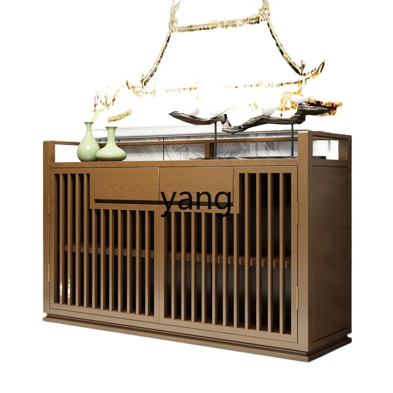 LH new Chinese-style home solid wood shoe cabinet simple modern living room partition decorative locker
LH new Chinese-style home solid wood shoe cabinet simple modern living room partition decorative locker