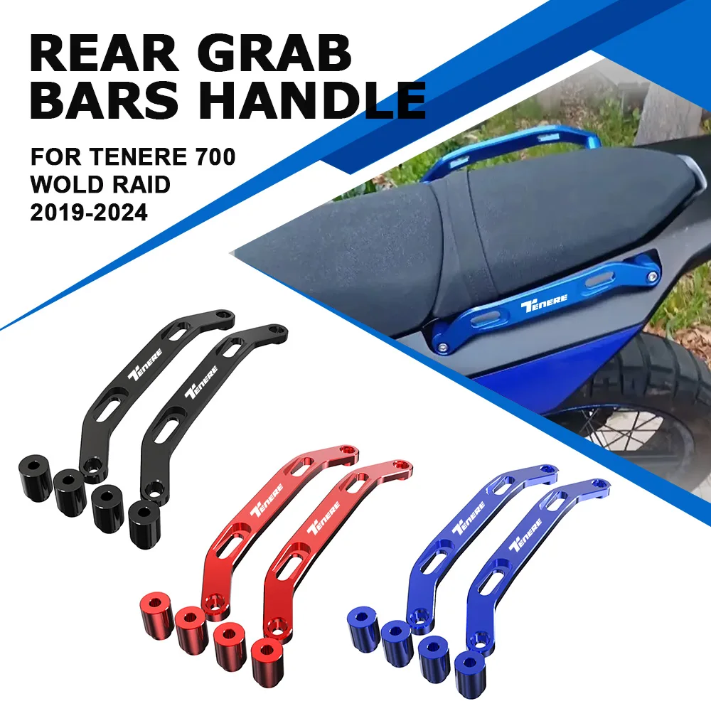 Aluminum Rear Grab Bars Seat Pillion Passenger Grab Rail Handle For Yamaha Tenere 700 WOLD RAID 2020 2021 2022 2023 2024 2025
Aluminum Rear Grab Bars Seat Pillion Passenger Grab Rail Handle For Yamaha Tenere 700 WOLD RAID 2020 2021 2022 2023 2024 2025