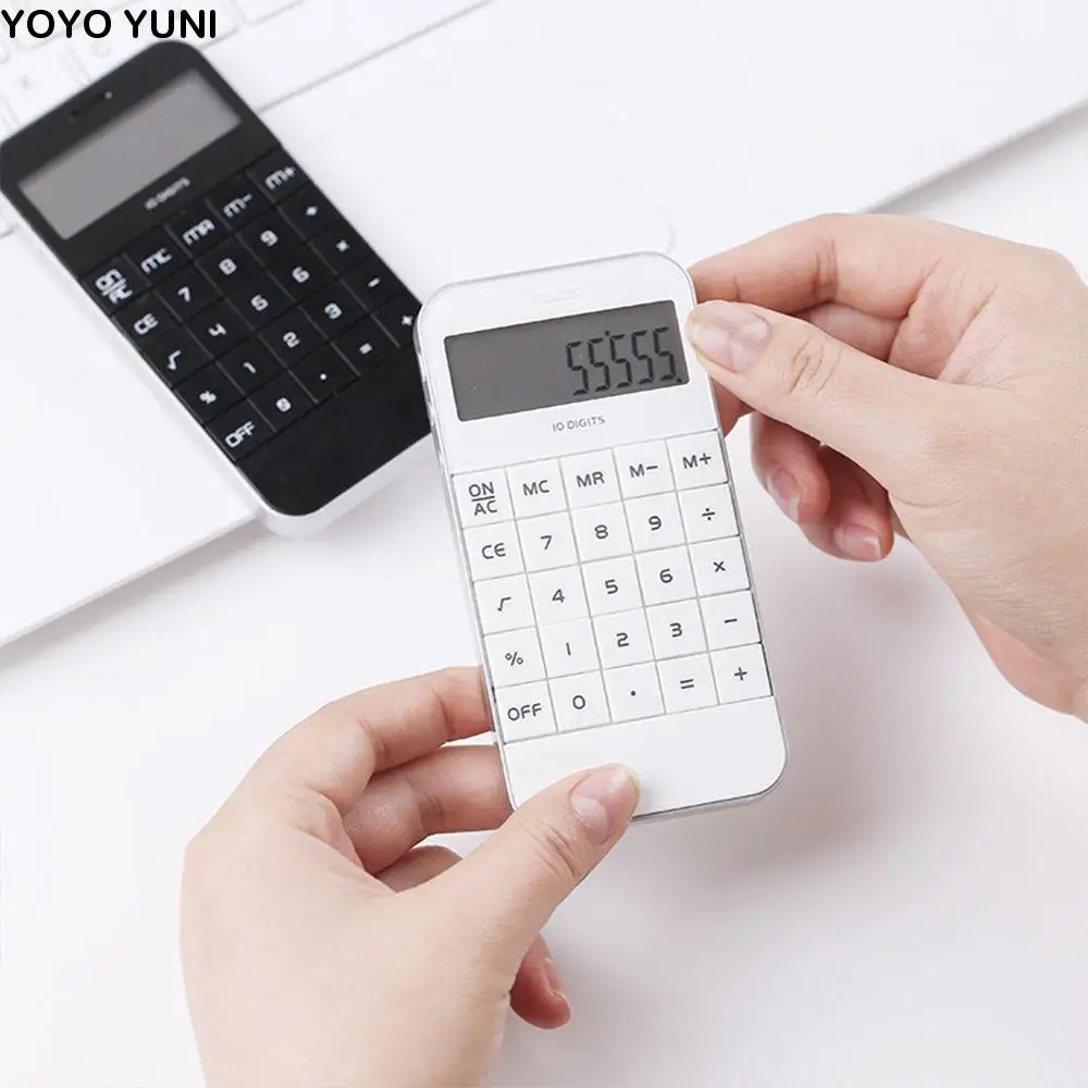 Student School Pocket Office Cheap Display Black Digit Calculator White Electronic
Student School Pocket Office Cheap Display Black Digit Calculator White Electronic