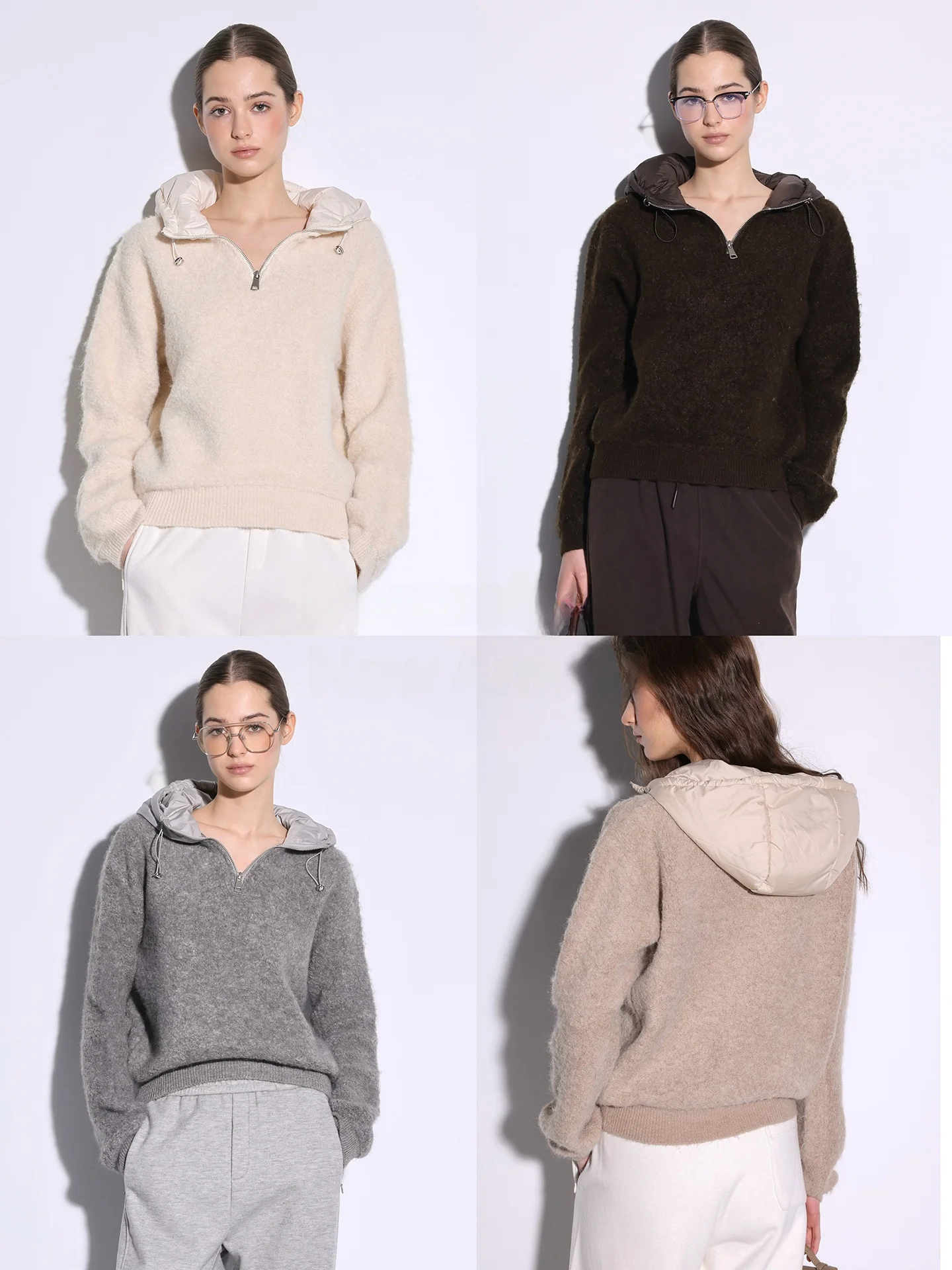 Повседневный вязаный свитер с капюшоном на молнии, из мягкой прочной ткани, с длинными рукавами, стандартный крой, цветной, для девочек
Повседневный вязаный свитер с капюшоном на молнии, из мягкой прочной ткани, с длинными рукавами, стандартный крой, цветной, для девочек