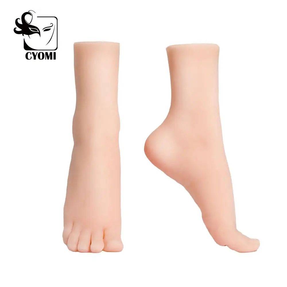 CYOMI Soft Silicone material Fashionable Sexy Foot Models for Model show left foot and right foot Lifelike Mannequin Foot Model
CYOMI Soft Silicone material Fashionable Sexy Foot Models for Model show left foot and right foot Lifelike Mannequin Foot Model