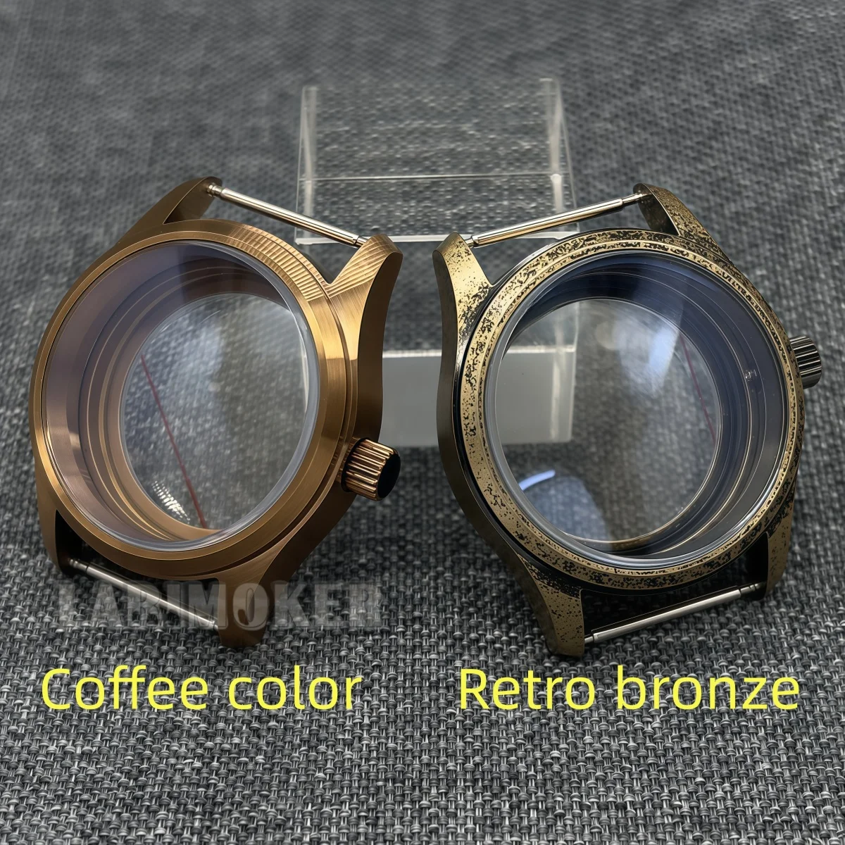 36MM/39MM retro bronze/gold/silver/coffee pilot case AR blue coated glass is suitable for NH35A NH34A ETA2824 automatic movement
36MM/39MM retro bronze/gold/silver/coffee pilot case AR blue coated glass is suitable for NH35A NH34A ETA2824 automatic movement