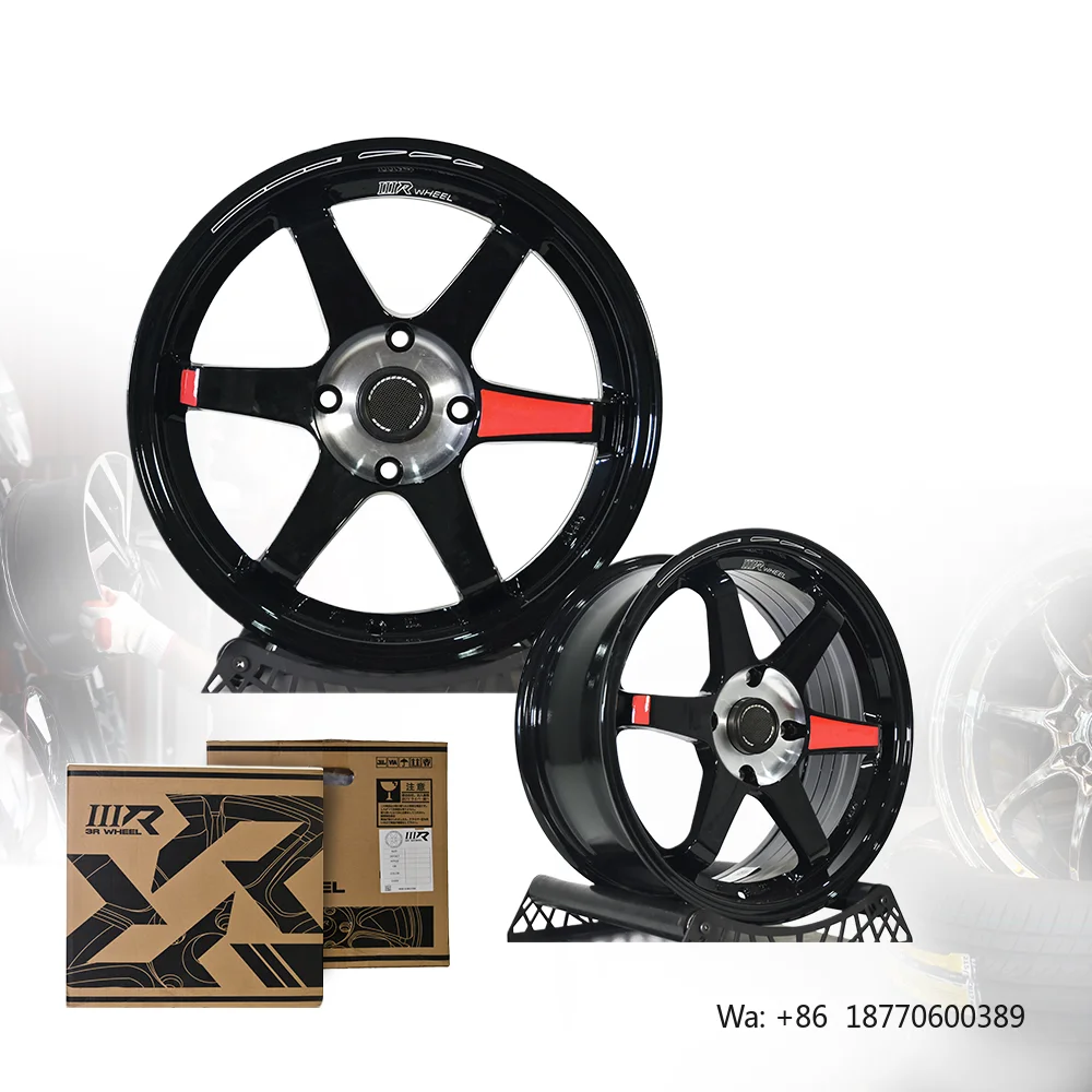 3R Racing Alloy Wheel Glossy Black 15x6.5 4H114.3 ET40 Rays Volk TE37 SL Black Edition 3 Super Light Export Malaysia 03674-M18-A
3R Racing Alloy Wheel Glossy Black 15x6.5 4H114.3 ET40 Rays Volk TE37 SL Black Edition 3 Super Light Export Malaysia 03674-M18-A
