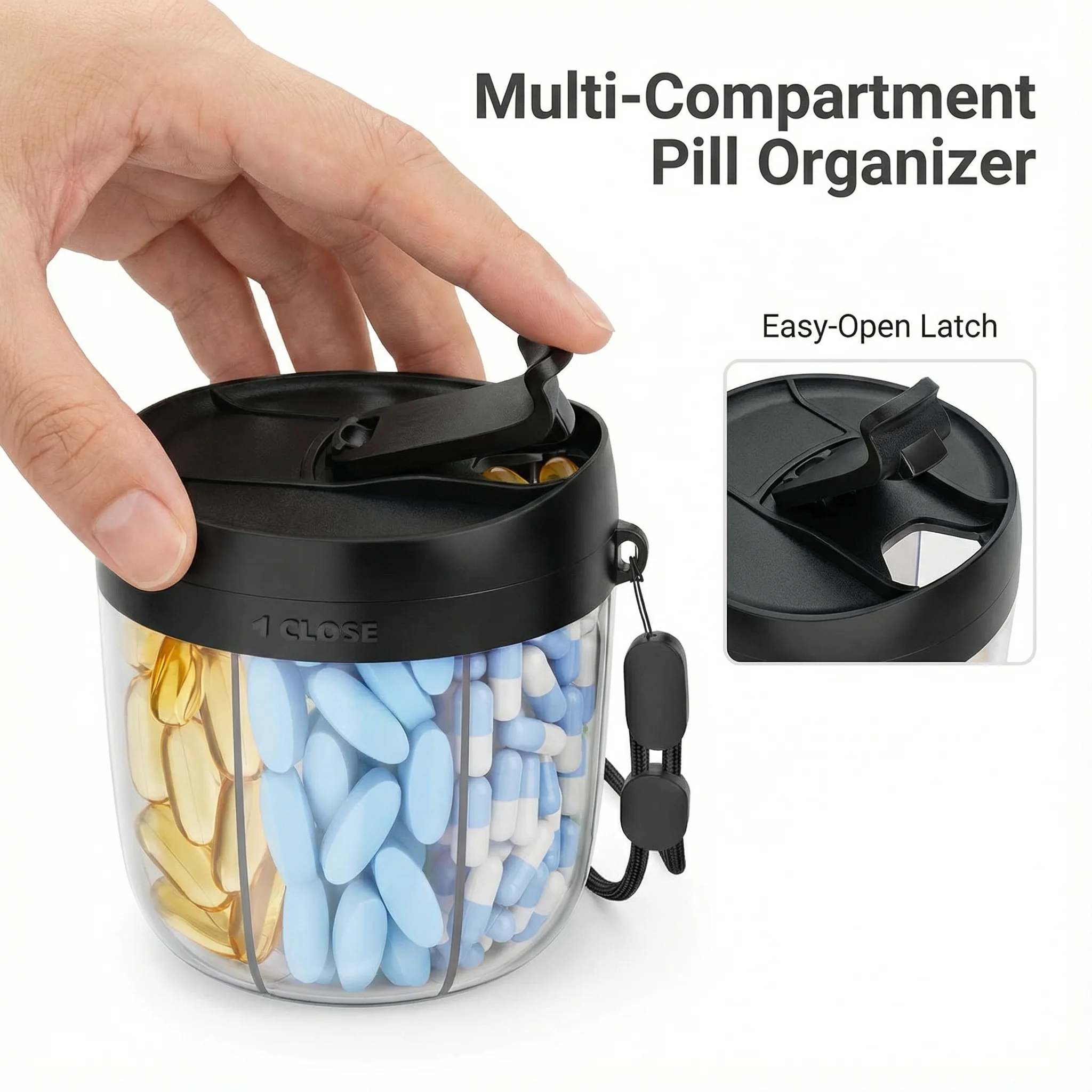 7-сеточный еженедельный органайзер для таблеток, анти-смешанный дизайн, портативный большой контейнер для добавок для ежедневного хранения витаминов, таблеток
7-сеточный еженедельный органайзер для таблеток, анти-смешанный дизайн, портативный большой контейнер для добавок для ежедневного хранения витаминов, таблеток