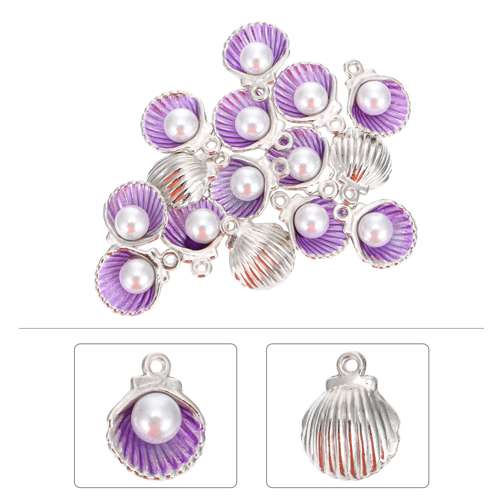 15 Pcs Pearl Oil-drop Jewelry Alloy Conch Enamel Charm Bracelet Ocean Theme Charms
15 Pcs Pearl Oil-drop Jewelry Alloy Conch Enamel Charm Bracelet Ocean Theme Charms