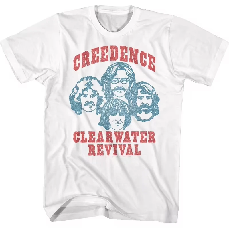 Модные Creedence Clearwater Revival в стиле панк, классические летние футболки с короткими рукавами и круглым вырезом, повседневные летние свободные женские модные топы
Модные Creedence Clearwater Revival в стиле панк, классические летние футболки с короткими рукавами и круглым вырезом, повседневные летние свободные женские модные топы
