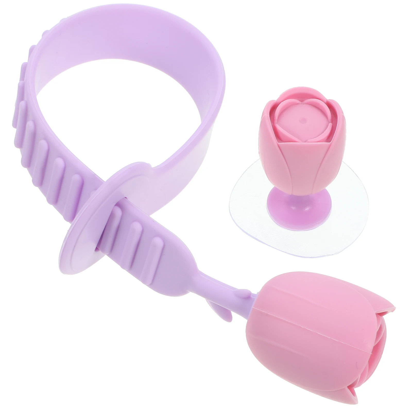 2 Pieces Silicone Tulip Toilet Seat Lifter Purple Bathroom Essential Reusable Long Lasting Sanitation Tool Portable
2 Pieces Silicone Tulip Toilet Seat Lifter Purple Bathroom Essential Reusable Long Lasting Sanitation Tool Portable