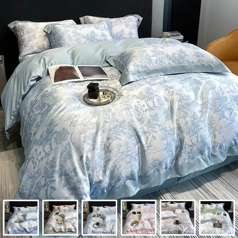 Мягкая шелковистая кожа, натуральное эвкалиптовое волокно, лиоцелл, постельное белье, лесные растения, леопардовый комплект пододеяльников, простыня, наволочки
Мягкая шелковистая кожа, натуральное эвкалиптовое волокно, лиоцелл, постельное белье, лесные растения, леопардовый комплект пододеяльников, простыня, наволочки