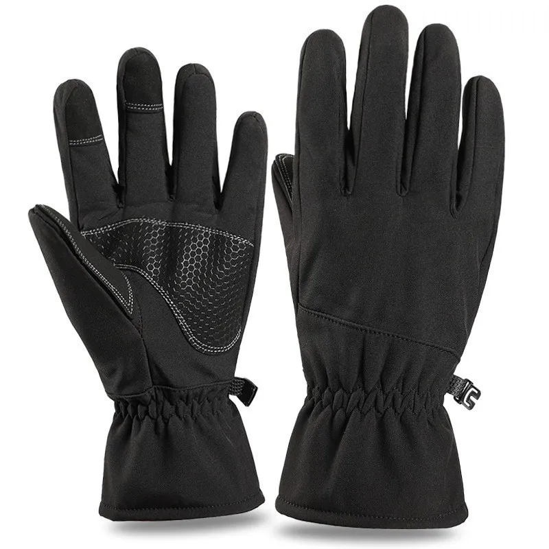 Waterproof Ski Gloves - Touchscreen & Non-Slip with Piled Lining for Mountaineering
Waterproof Ski Gloves - Touchscreen & Non-Slip with Piled Lining for Mountaineering