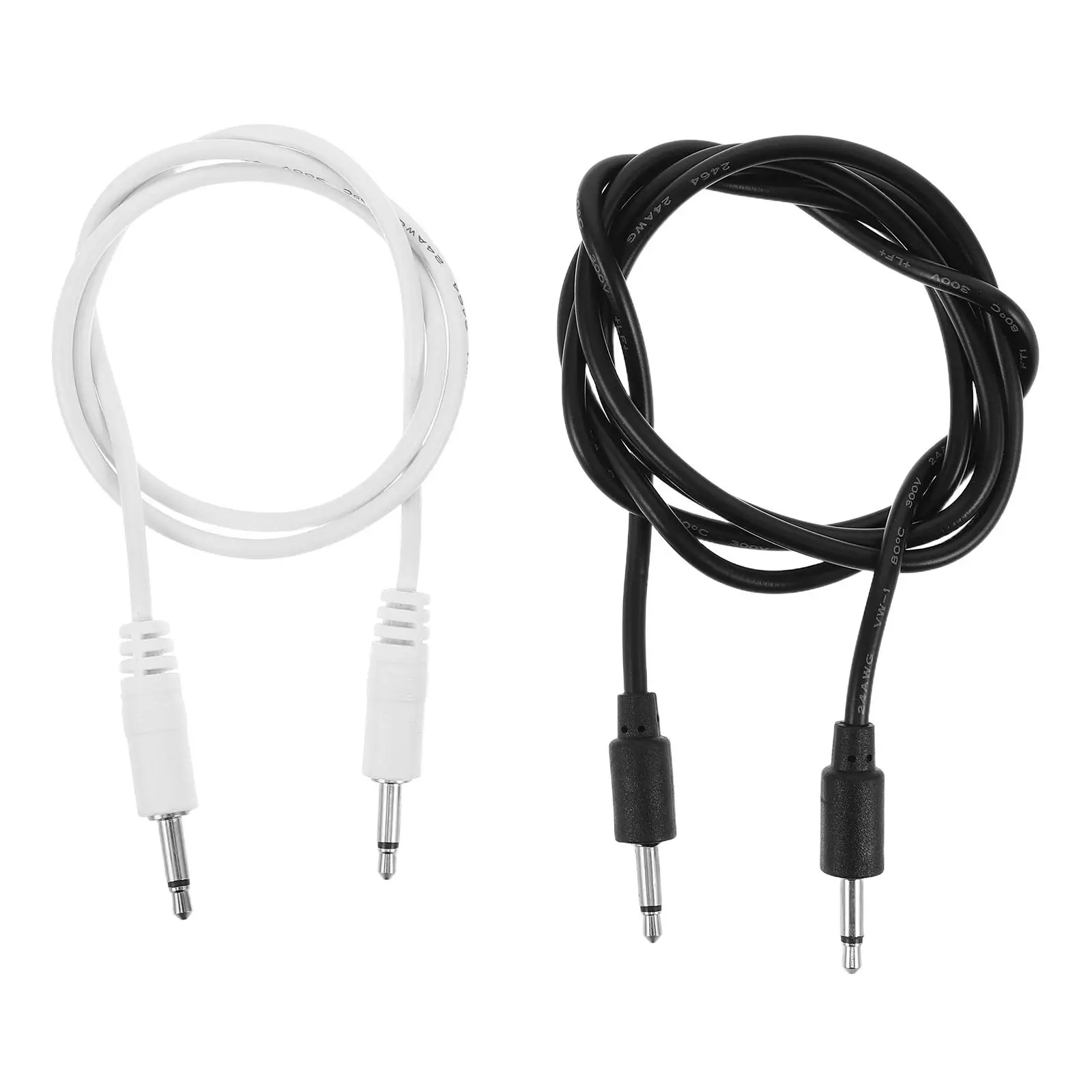 2 Pcs Synthesizer Connection Cable 0.5M White 1M Black Mono Modular Patch Cables Audio Video Line High Precision Sync
2 Pcs Synthesizer Connection Cable 0.5M White 1M Black Mono Modular Patch Cables Audio Video Line High Precision Sync