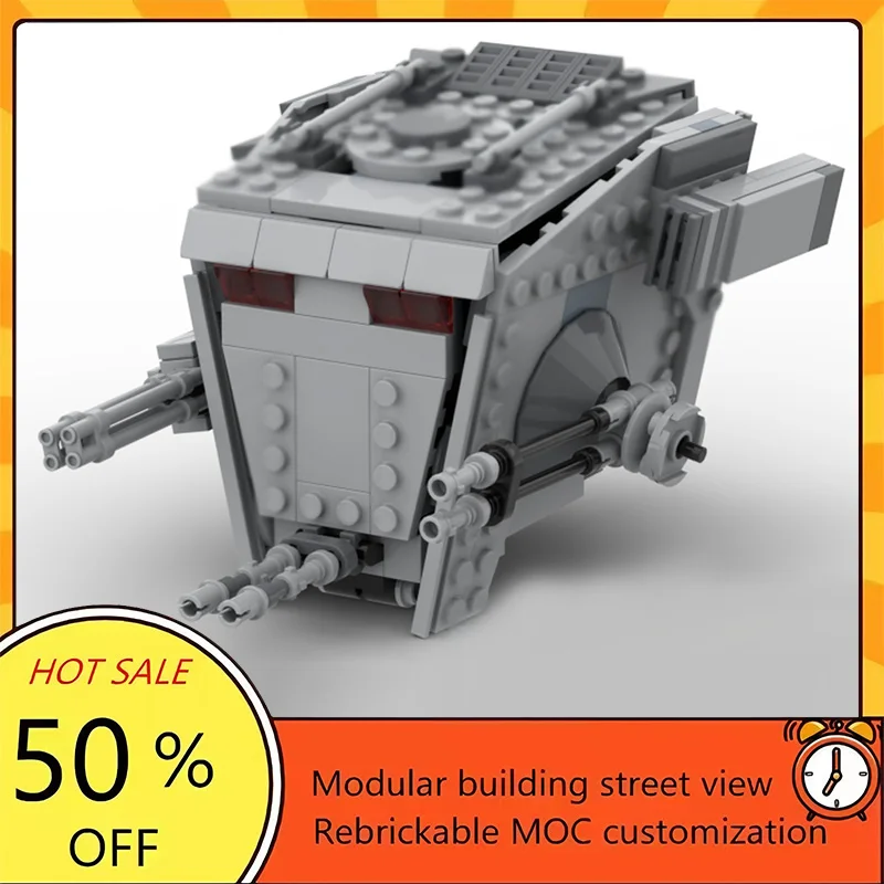 Набор для сборки модели AT-ST из 318 деталей по мотивам популярного фильма «Звездные войны», модульный конструктор, технологичный подарок, игрушка для детей на праздники
Набор для сборки модели AT-ST из 318 деталей по мотивам популярного фильма «Звездные войны», модульный конструктор, технологичный подарок, игрушка для детей на праздники