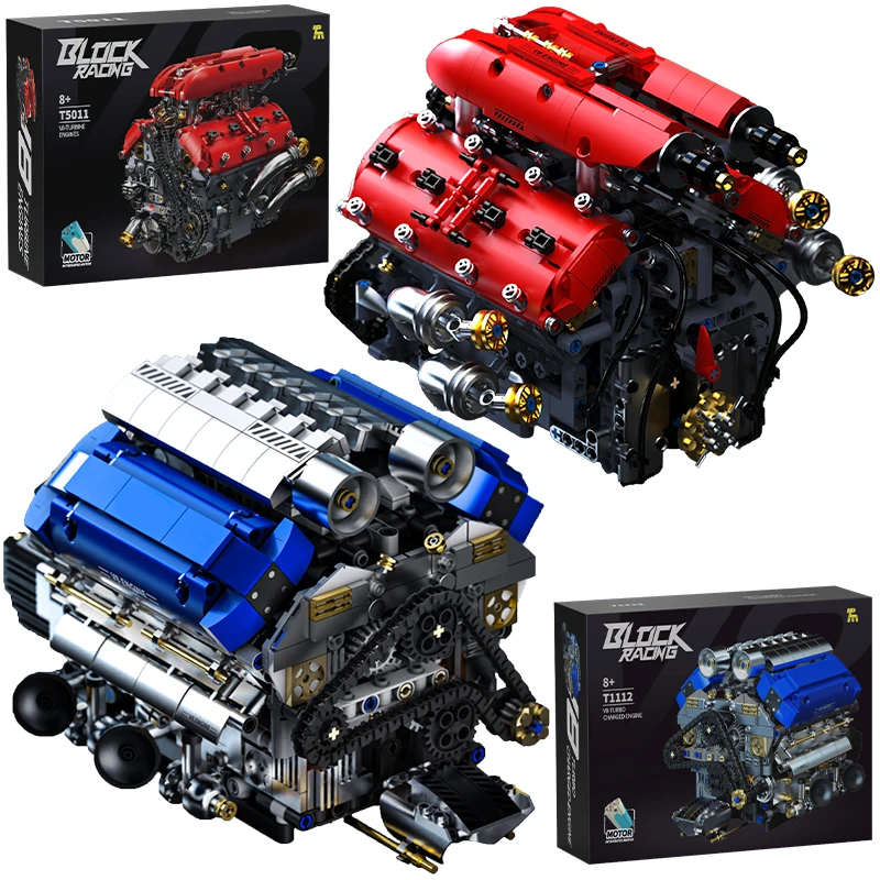 Technical V8 Electrice Driven Engine Building Blocks Simulation Supercar Engine MOC Bricks Science Education Toys Kid Adult Gift
Technical V8 Electrice Driven Engine Building Blocks Simulation Supercar Engine MOC Bricks Science Education Toys Kid Adult Gift