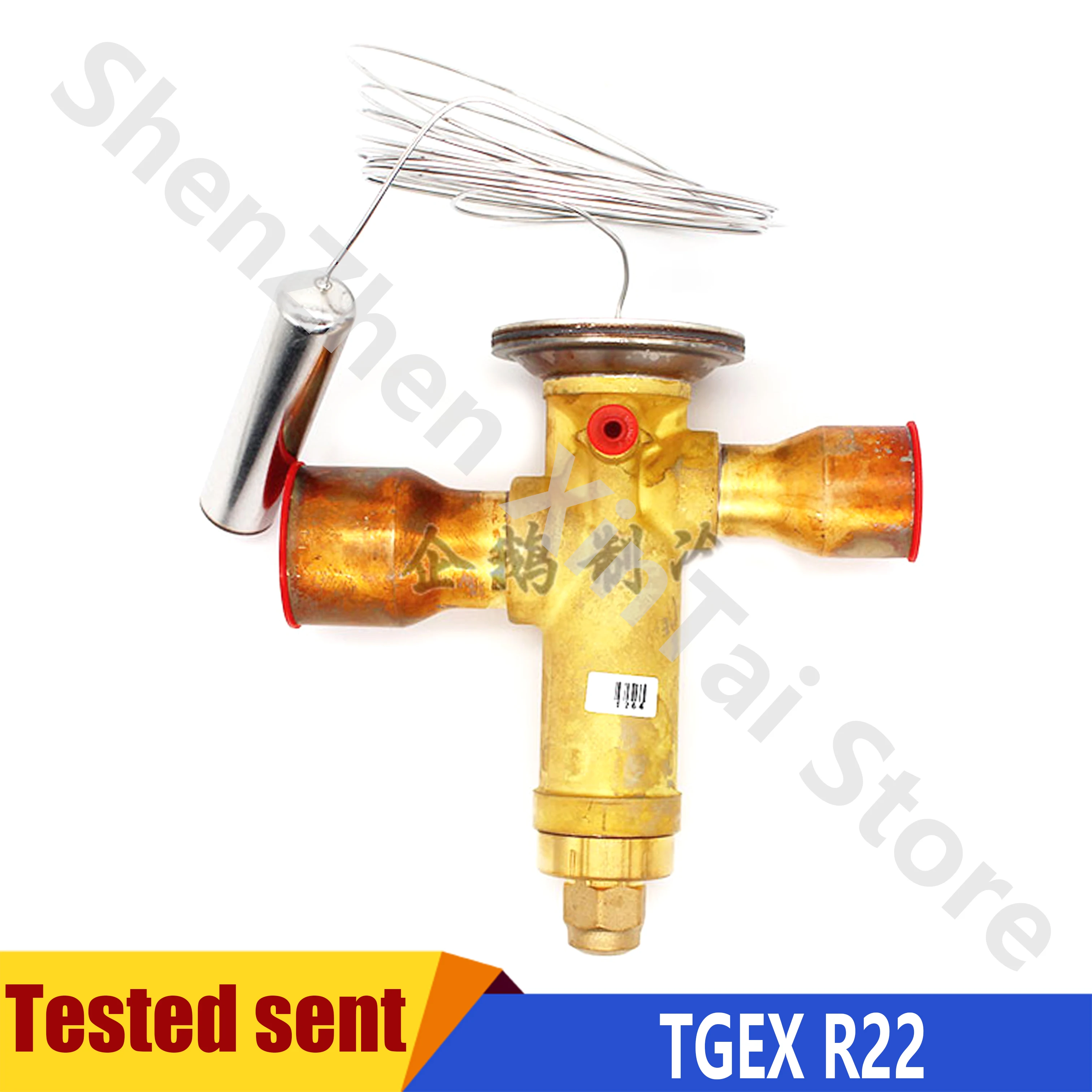 Original Thermal expansion valve TGEX R22/R407C 067N2161 15TR 54KW
Original Thermal expansion valve TGEX R22/R407C 067N2161 15TR 54KW