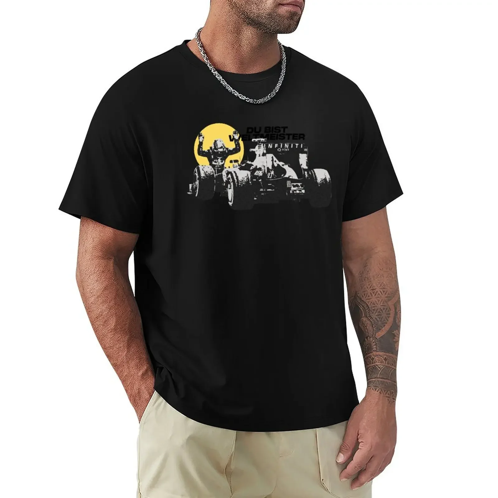 Sebastian Vettel Du Bist Weltmeister T-Shirt man clothes summer top for a boy t shirts for men
Sebastian Vettel Du Bist Weltmeister T-Shirt man clothes summer top for a boy t shirts for men