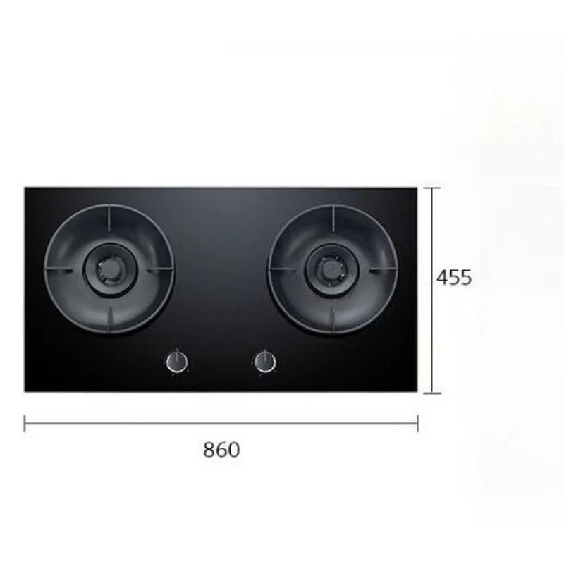 5.2Kw embedded high-firepower household gas cooker, triple flame instantaneous heating
5.2Kw embedded high-firepower household gas cooker, triple flame instantaneous heating